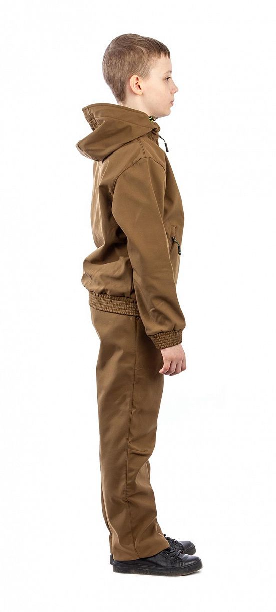 Костюм «Барс NEW» (полофлис,  коричневый) детский КВЕСТ (152-158 (11-13 лет)) м