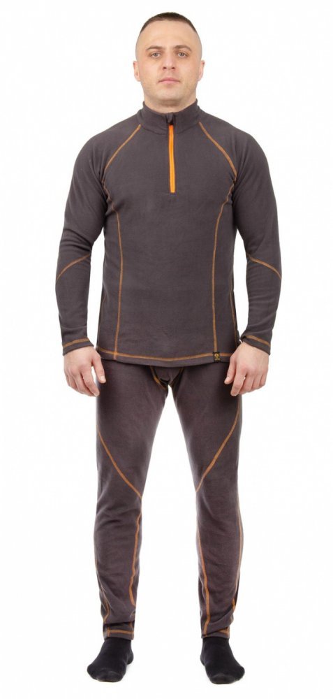 термокомплект мужской "турист"(флис, графит) орион (р-р 56-58 рост 182-188)
