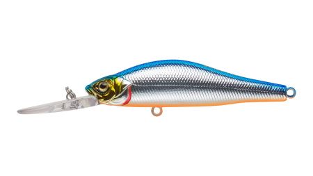 Воблер Минноу Strike Pro Archback Deep 100SP,  100 мм,  21, 4 гр,  Загл. 2, 0м.-5, 0м.,  Нейтральный,  цвет: 626E Blue Silver OB,  (EG-125BL-SP#626E)