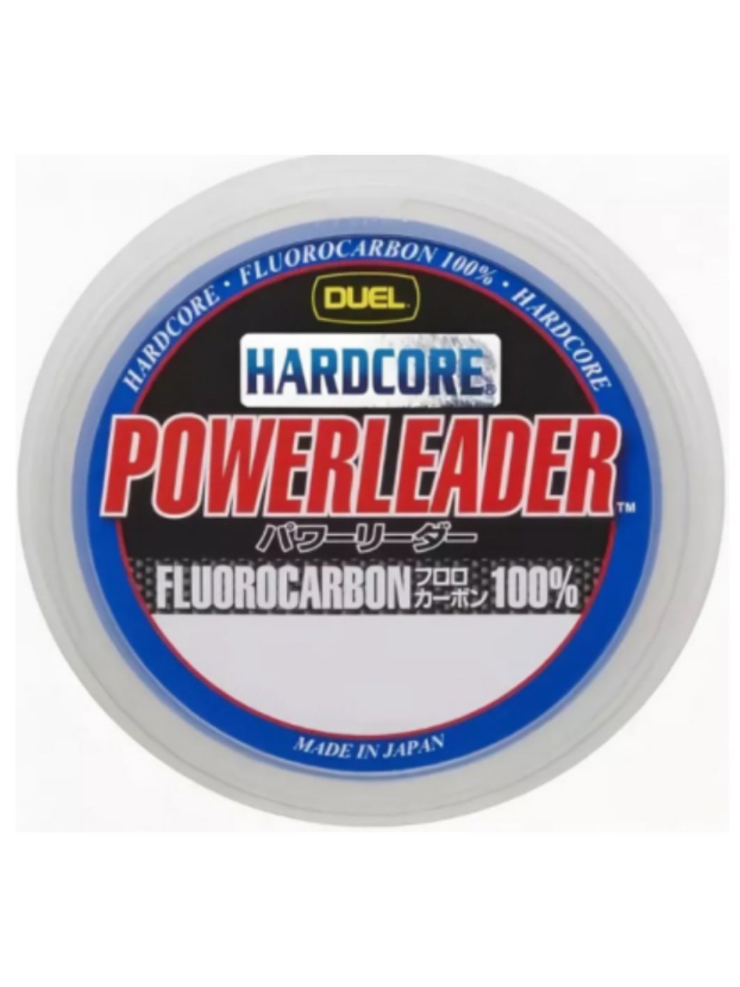Леска флюорокарбон Duel Hardcore Powerleader FC Fluorocarbon 100% 30м Сlear #1, 5 (0, 205мм) 