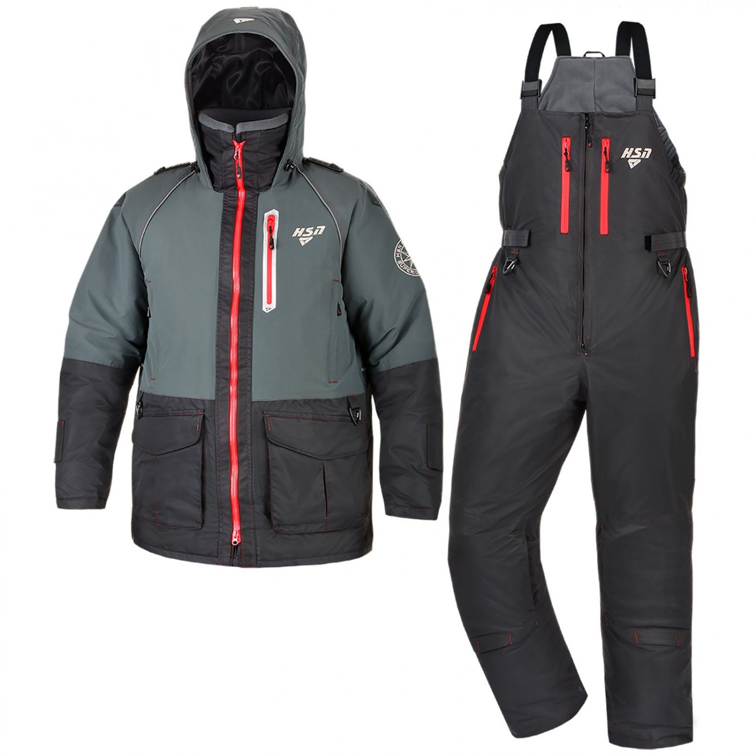 Костюм-поплавок мужской зимний "Rescuer VII comfort",  hardguard,  серый (54-56/188) м