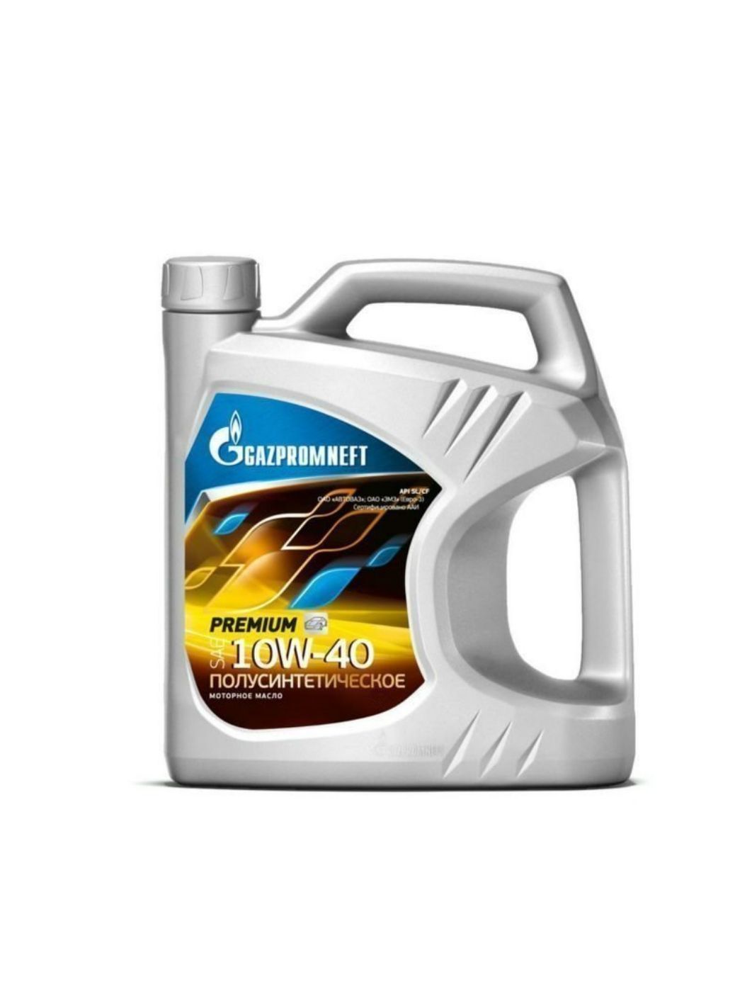 ГАЗПРОМНЕФТЬ 10w40 Премиум SL/CF 5л синтетическое моторное масло