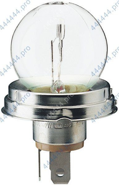 автолампа фарная 24v-55/50 r2 yada clear p45 (1шт.)