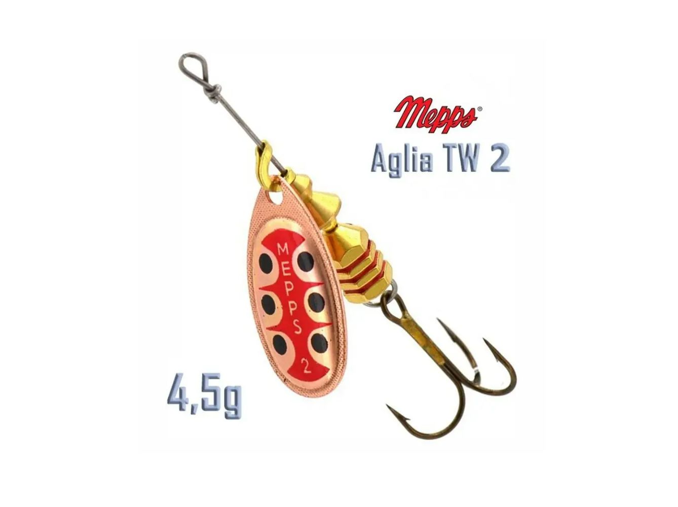 Блесна вращающаяся Mepps "Aglia TW 2 Copper