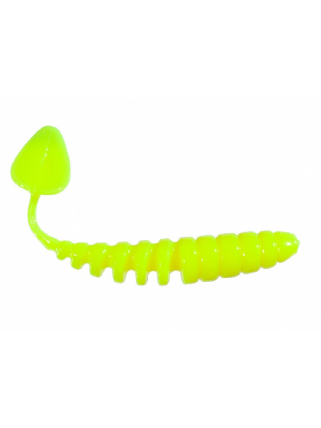 Приманка ZUB-SHAD 60мм(2, 3") -7шт,  (цвет 301) желтый