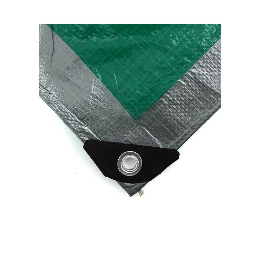 Тент хоз.универс. Ecos T-4*6 (плотн.100г/м2) зелен. р-р: 4*6м,  ПЭ люверсы  999150