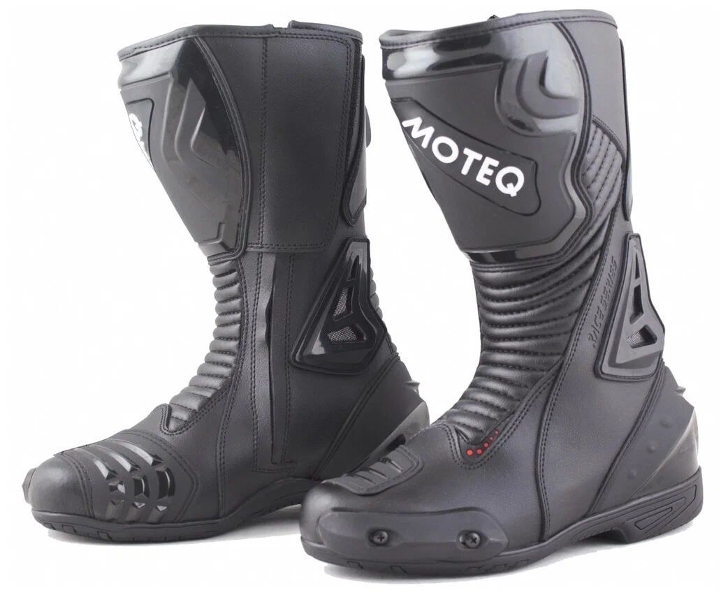 Мотоботы MOTEQ BRNO Черный, 44     