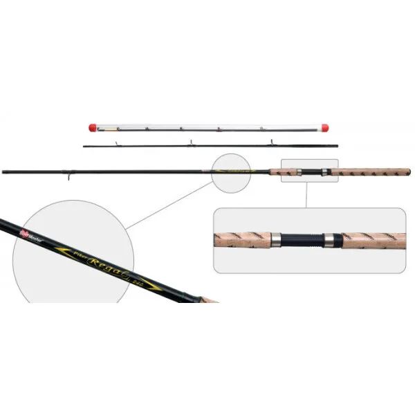 Пикер штекерный угольный 2 колена Surf Master 96012 Piker Regal (40-60-80) 3, 0 м со сменным хлыстом