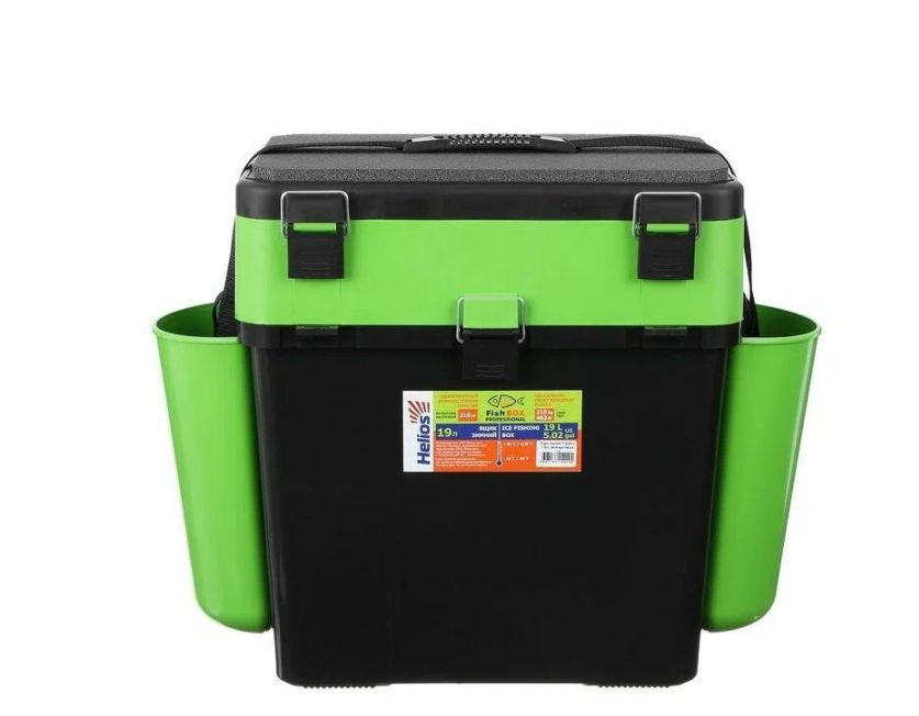 Ящик зимний "FishBox" (19л) зеленый Helios