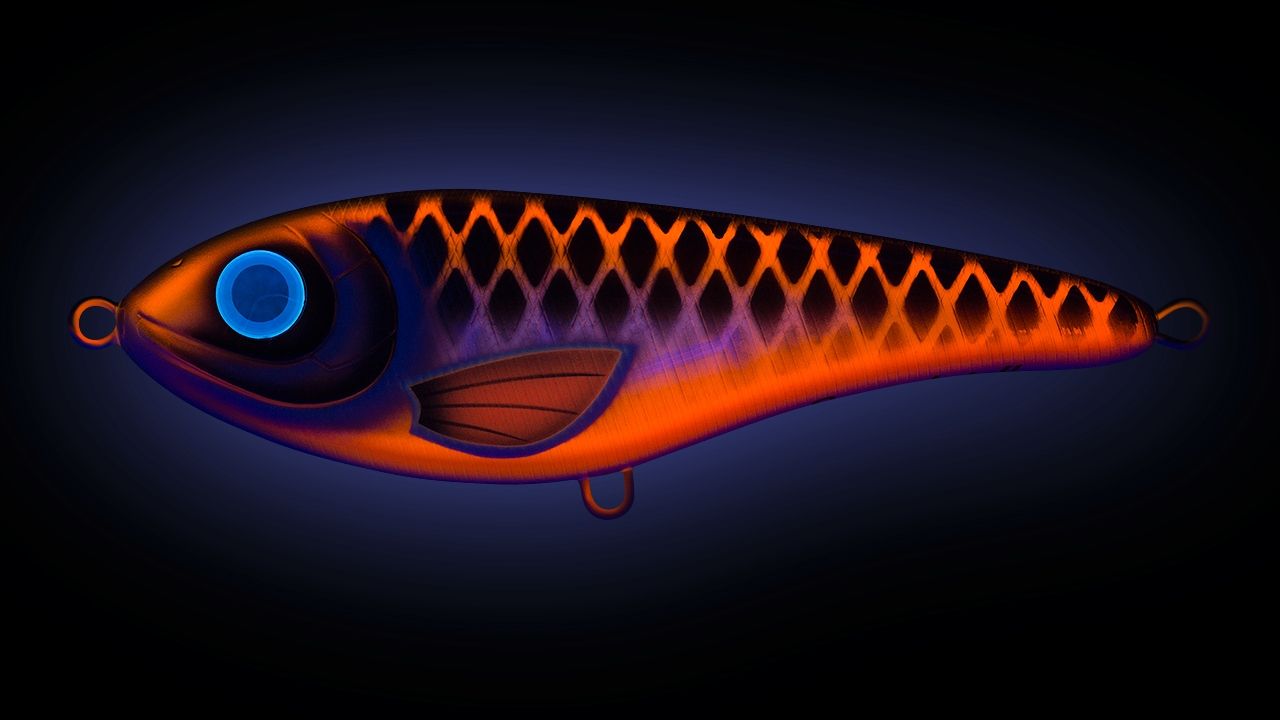 Воблер Джеркбейт Strike Pro Buster Jerk II Shallow Runner,  120 мм,  37 гр,  Загл. 0, 3м.-2, 0м.,  Медленно всплывающий,  цвет: C687G Seafart,  (EG-049#C687G)
