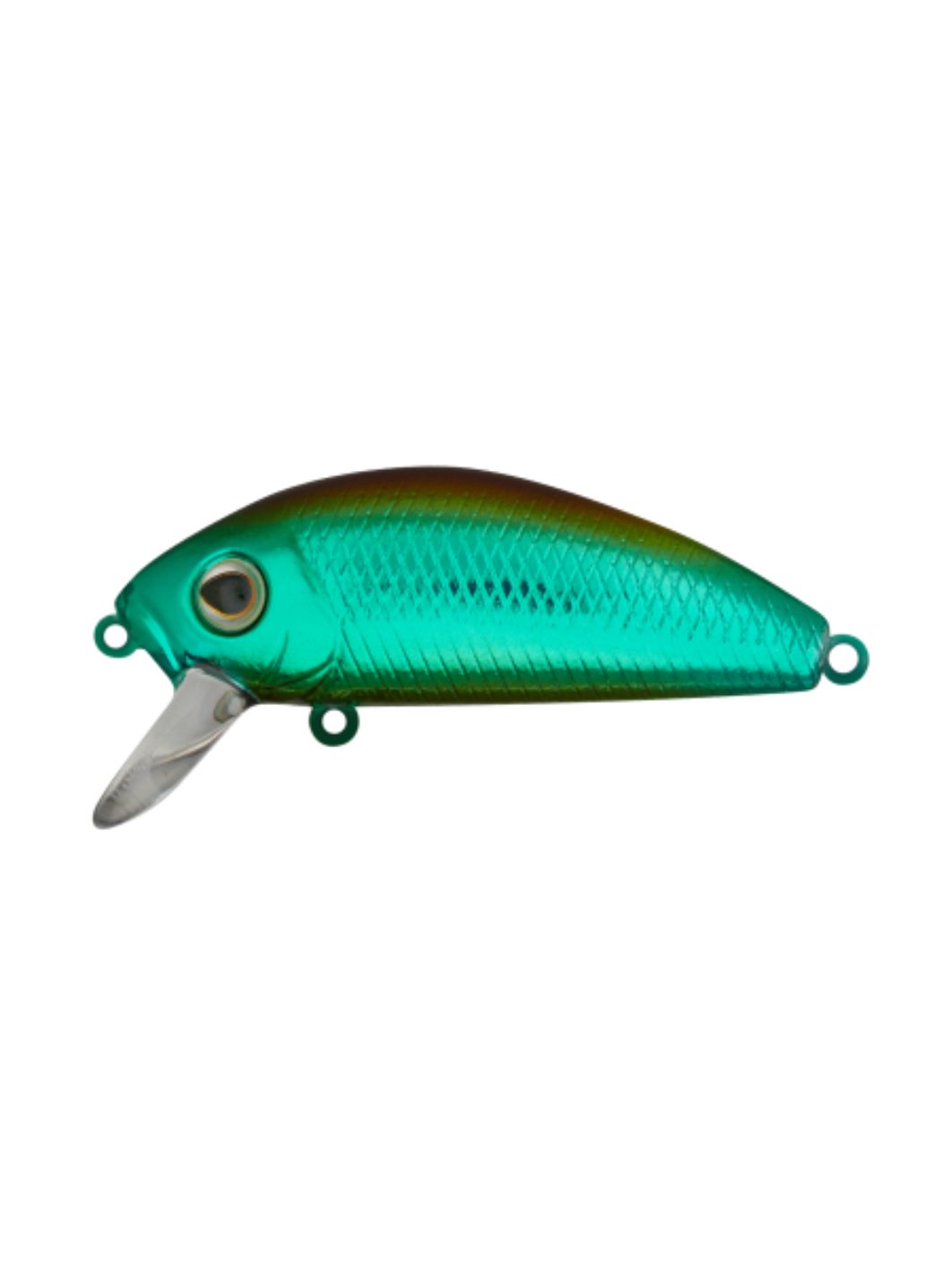 Воблер Минноу Strike Pro Mustang Minnow 45,  45 мм,  4, 5 гр,  Загл. 0, 2м.-0, 5м.,  Плавающий,  цвет: 977E Green Oil Beetle,  (MG-002F#977E)