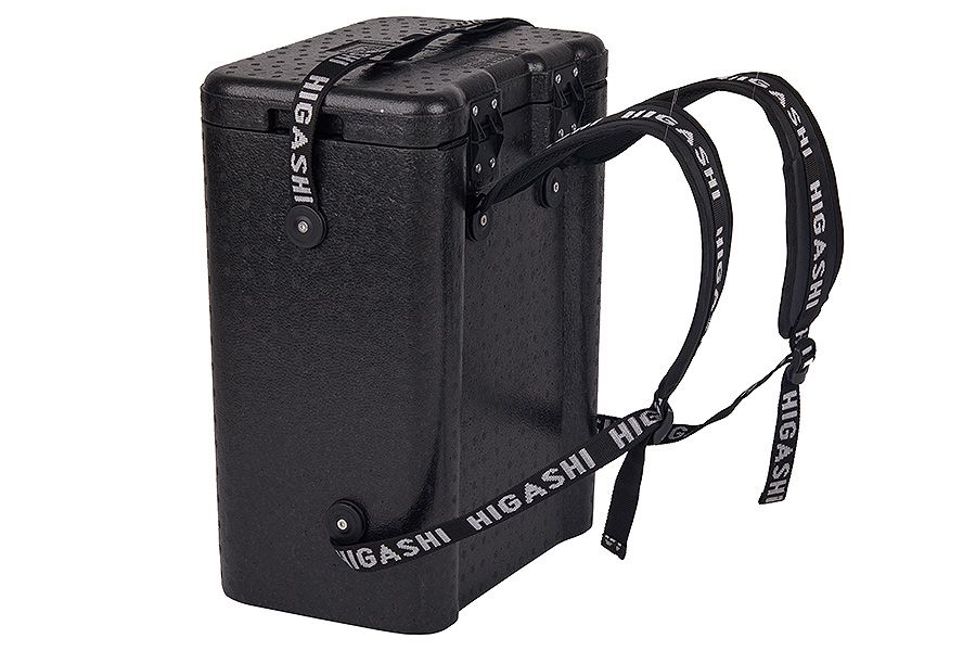 Ящик рыболовный зимний HIGASHI Foam Ice Box F1 (#Black)