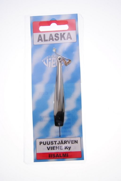 Блесна зимняя PUUSTJARVEN ALASKA 7/9гр. MES/HOP латунь/серебро