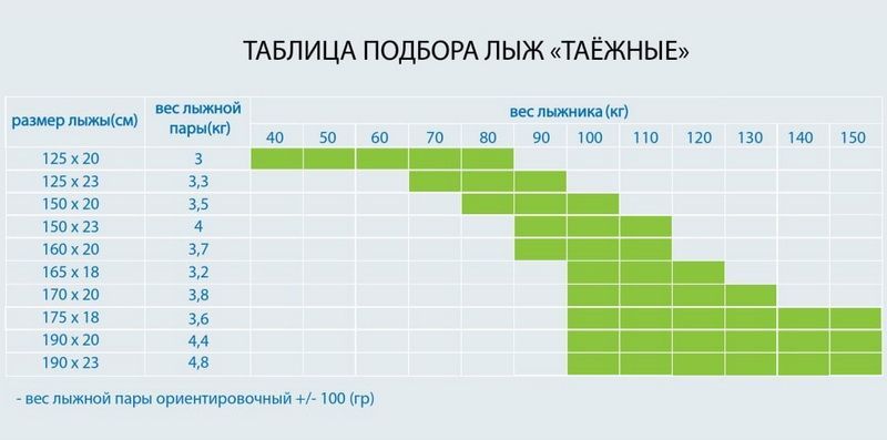 Лыжи дерево "ТАЁЖНЫЕ" 160/20 см.