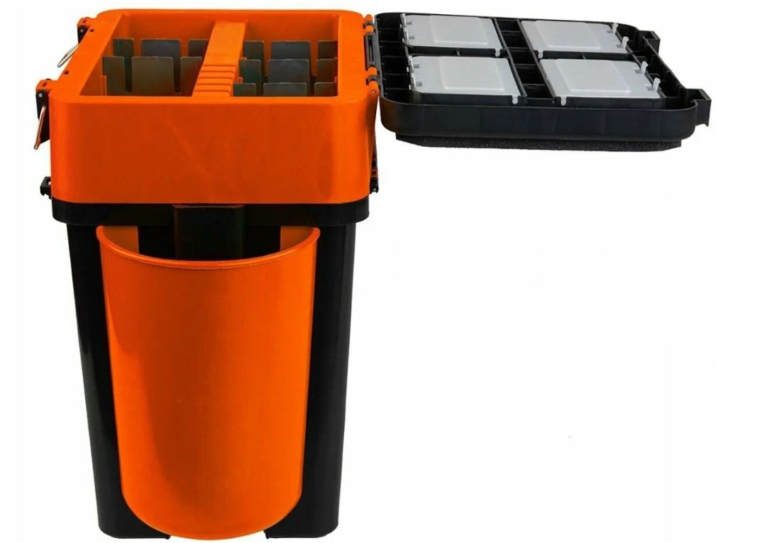 Ящик зимний "FishBox" (19л) оранжевый Helios