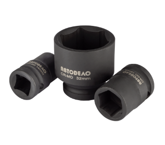 Головка торцевая 1/2" 6-гранная 38мм ударная АвтоДело 40196