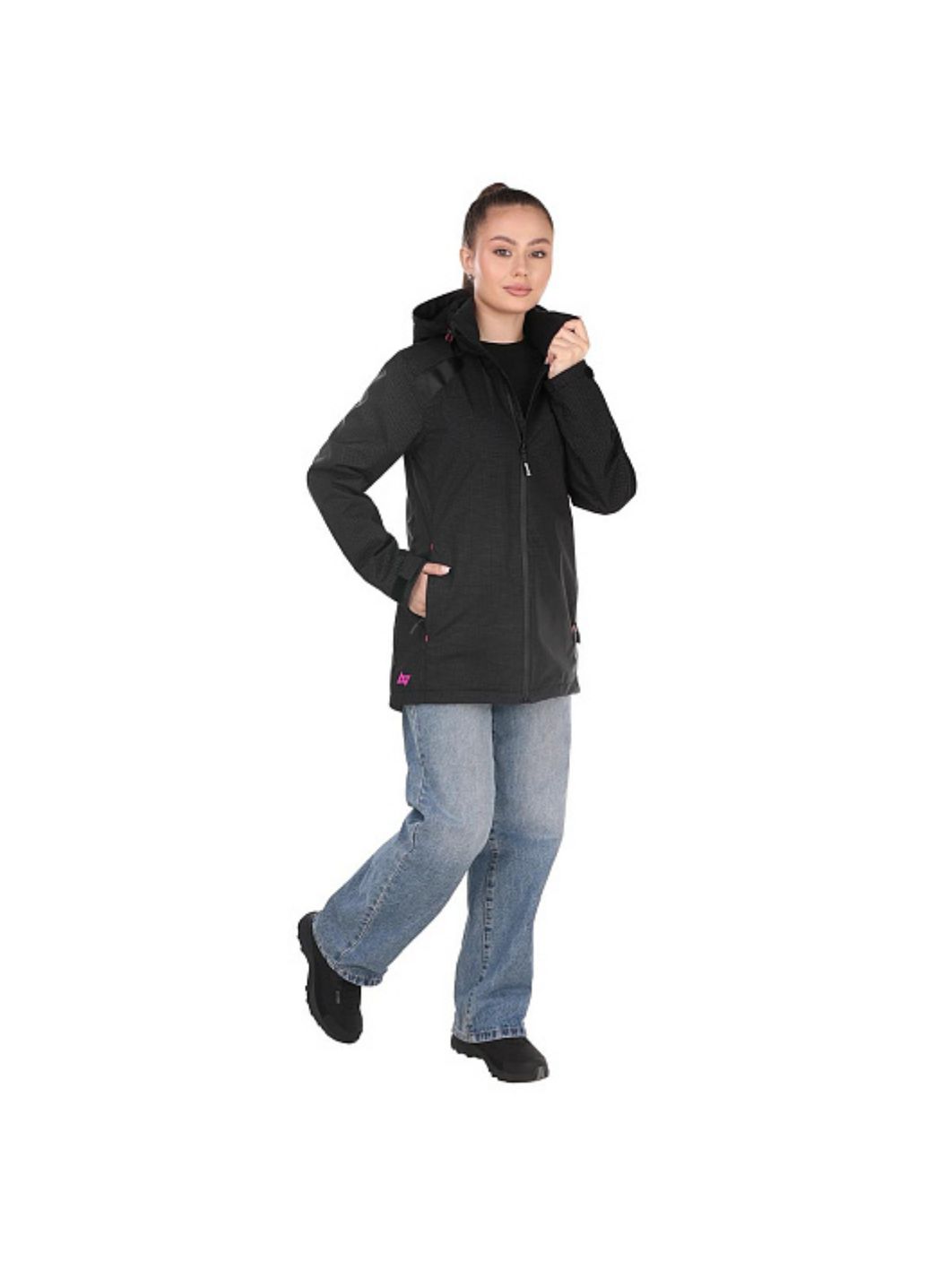 Куртка женская мембранная ВЕСТА 20/20 К черная р. 46/170 Nisus