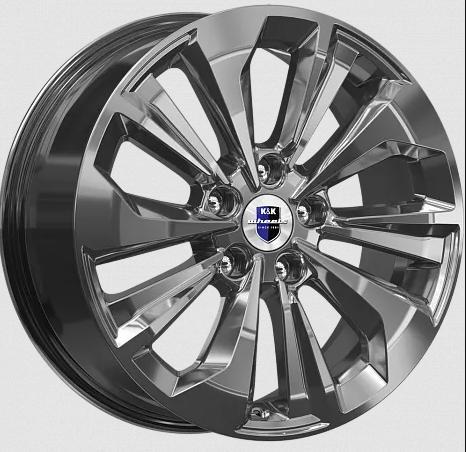 Литой диск K&K Авиор 7x17/5x108 D63.35 ET50   кварц комплект 4шт.