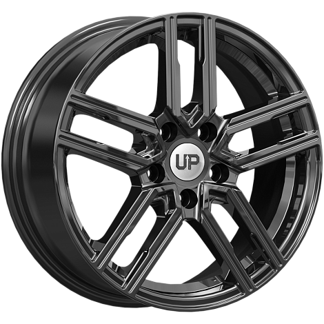 Литой диск WHEELS UP113 (КС1018) 6.5x16/5x108 D67.1 ET37 new black комплект 4шт.