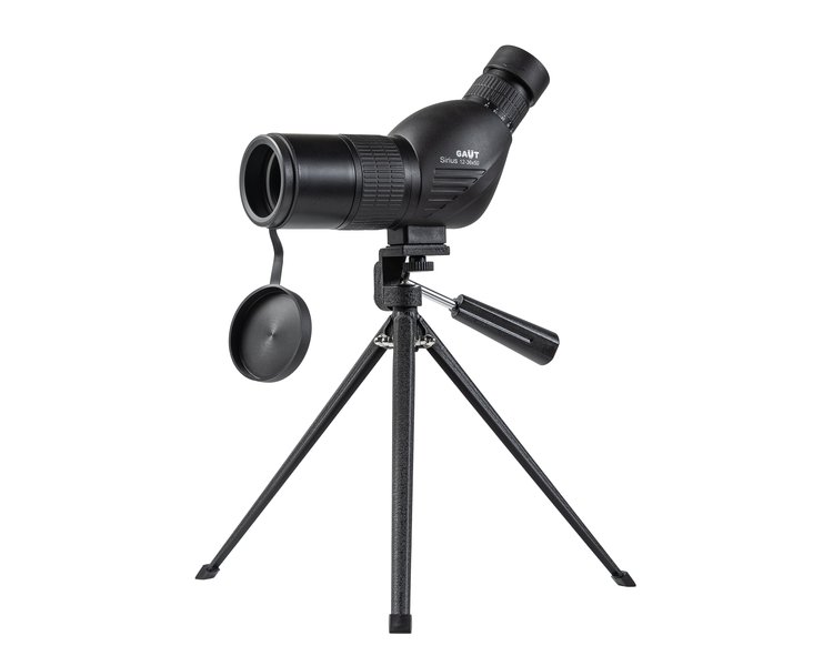 Зрительная труба GAUT Sirius 12-36x50,  линзы BK7,  штатив,  цвет - черный,  487г