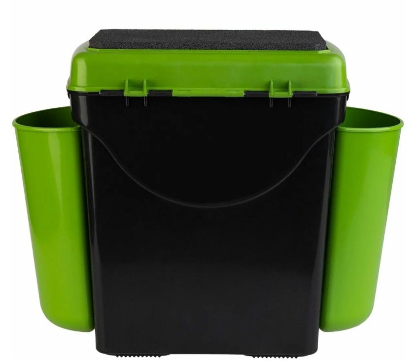 Ящик зимний "FishBox" односекционный (10л) зеленый Helios