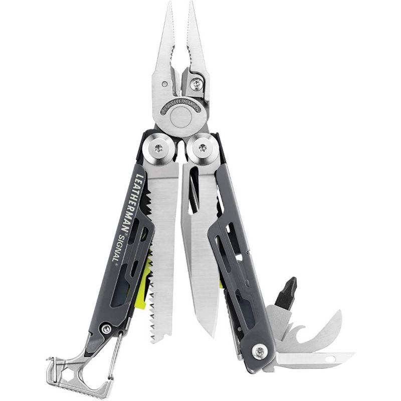 Мультитул LEATHERMAN Signal Gray 19 инстр.,  7/11, 4 см,  чехол нейлон