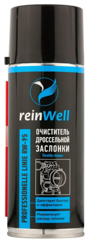 Очиститель карбюратора и дроссельной заслонки ReinWell RW-95 400мл аэрозоль