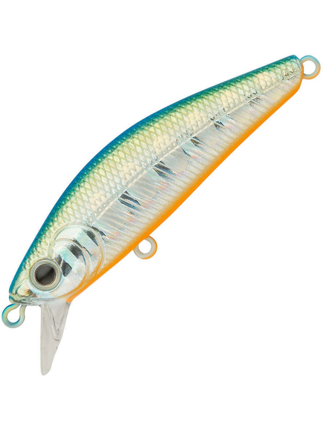 Воблер Минноу Strike Pro Skinny Mini 50S,  50 мм,  4, 5 гр,  Тонущий,  цвет: A150-713 UV Blue Silver OB,  (EG-222A#A150-713)