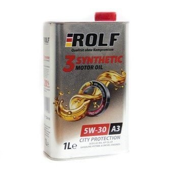 ROLF 3-SYNTHETIC 5W30 A3/B4 1л синтетическое моторное масло