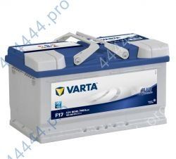 80 евро/580406* VARTA BLUE DYNAMIC Аккумулятор зал/зар