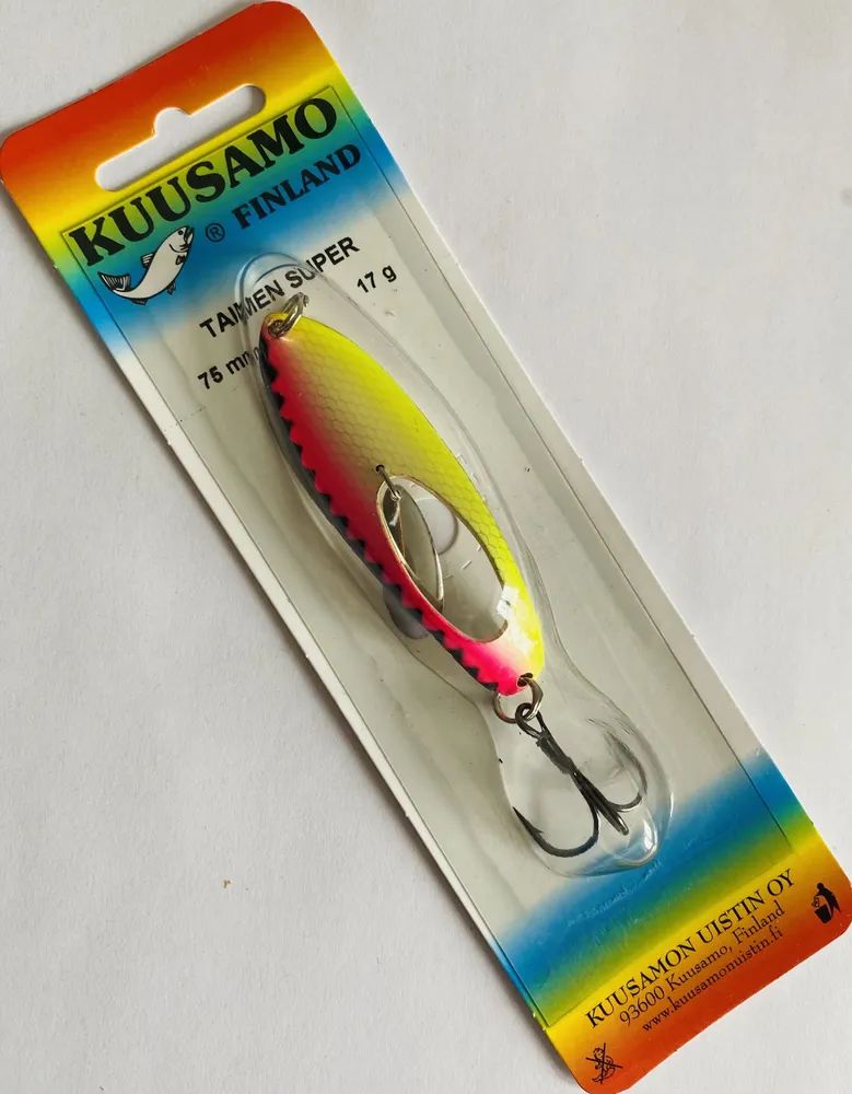 Блесна "Taimen SUPER 75/17 BL/Li/Ye-S