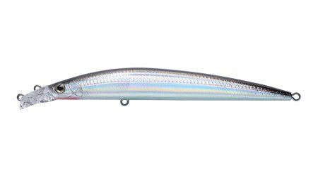 Воблер Минноу Strike Pro Top Water Minnow 110,  110 мм,  10, 5 гр,  Загл. 0, 2м.-0, 7м.,  Плавающий,  цвет: A010-EP Black Back Silver,  (JL-166F#A010-EP)