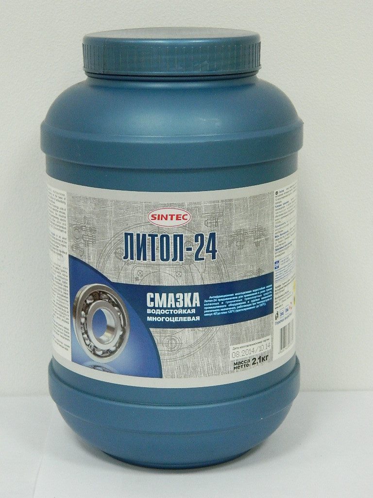 Смазка Литол-24 SINTEC 2,1кг