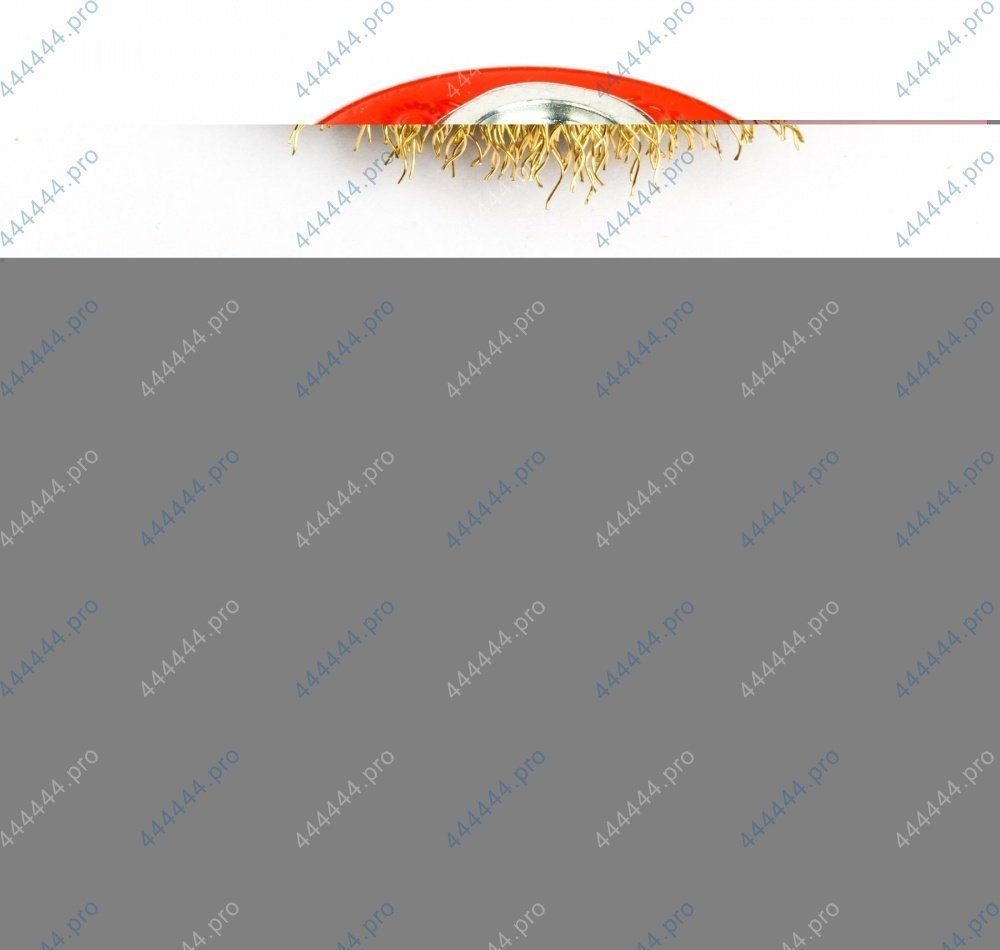 Корщетка зачистная торцевая стальная Ø75, HEX6.35 ИНТЕРСКОЛ 2236407500000