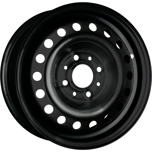 Диск колес. Р16 6.5/4*100 TREBL d60.1 ET41 X40946 black LADA X-RAY 9309410