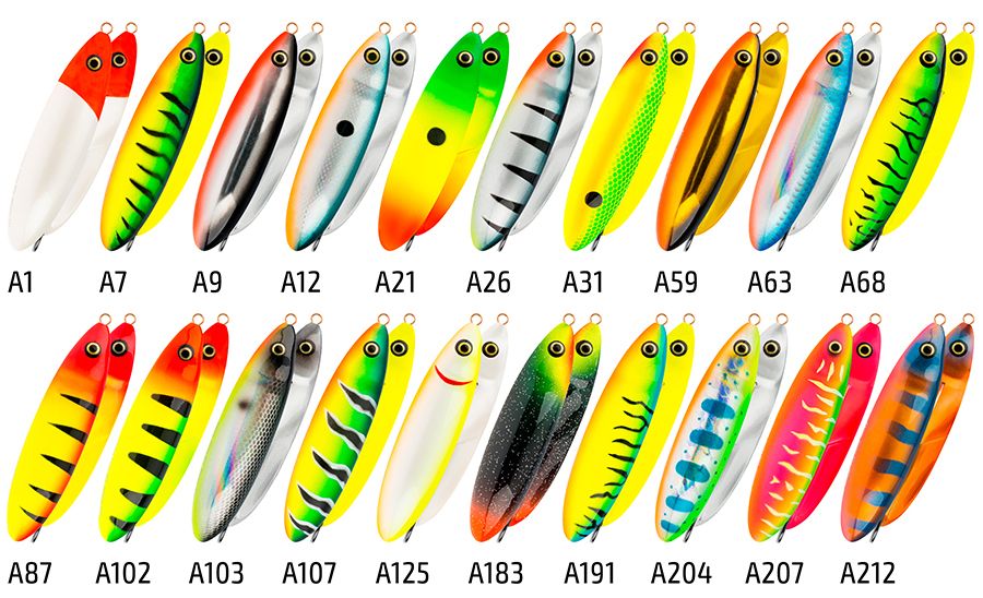 Блесна колебалка незацепляйка Akara Action Series Finka 70S 15 гр. A12