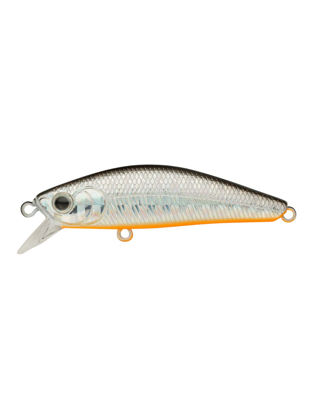 Воблер Минноу Strike Pro Skinny Mini 50S,  50 мм,  4, 5 гр,  Тонущий,  цвет: A70-713 Black Silver OB,  (EG-222A#A70-713)