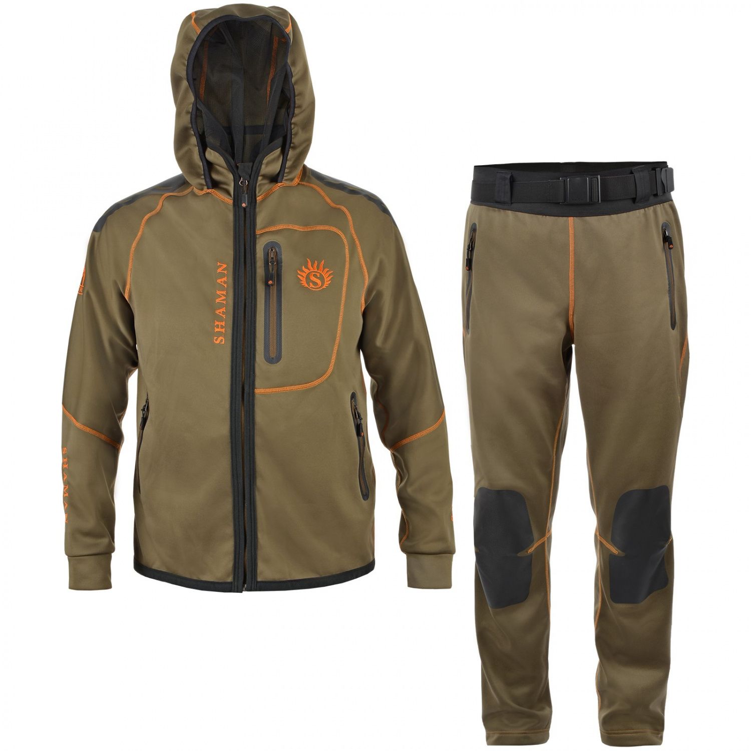 Костюм мужской "Tracker II",  softshell,  оливковый/olive (52-54/182) м