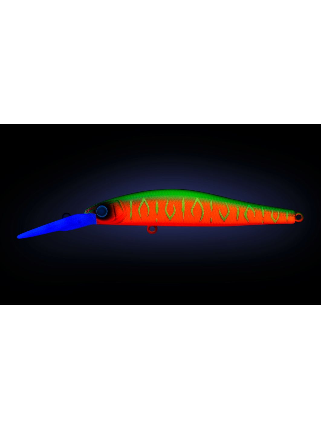 Воблер Минноу Strike Pro Jumper DR 110SP,  110 мм,  11 гр,  Загл. 1, 5м.-4, 0м.,  Нейтральный,  цвет: A230S Watermelon Mat Tiger,  (EG-192CL-SP#A230S)