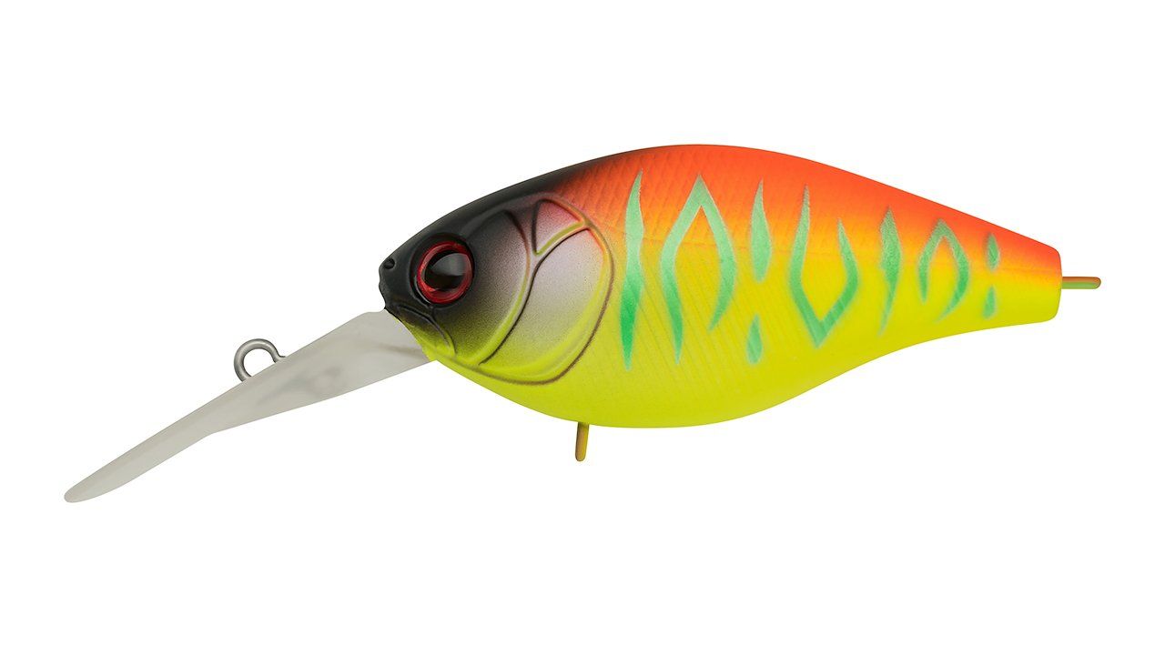 Воблер Крэнк Strike Pro Cranky-EX Deep 60,  60 мм,  17, 2 гр,  Загл. 3, 0м.-5, 0м.,  Плавающий,  цвет: A242S Sunrise Mat Tiger,  (EG-168XL#A242S)