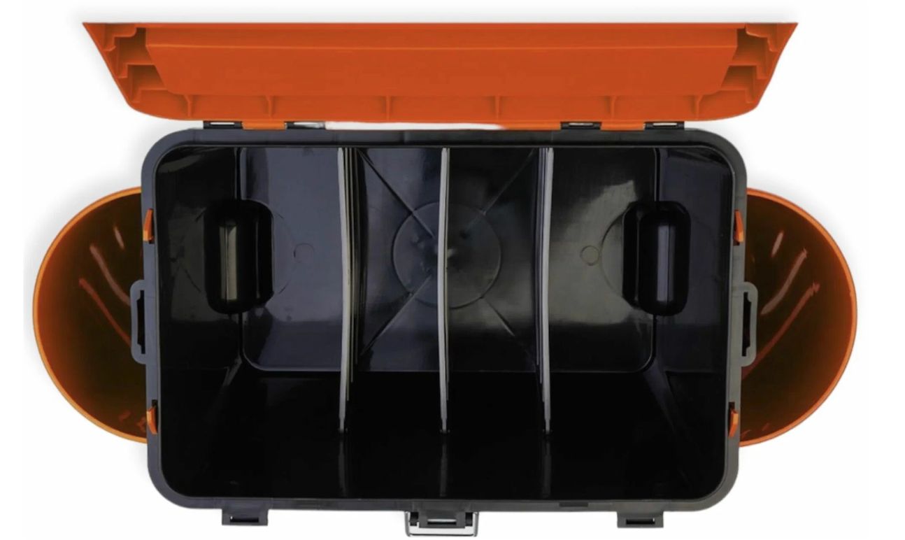 Ящик зимний "FishBox" (10л) оранжевый Helios