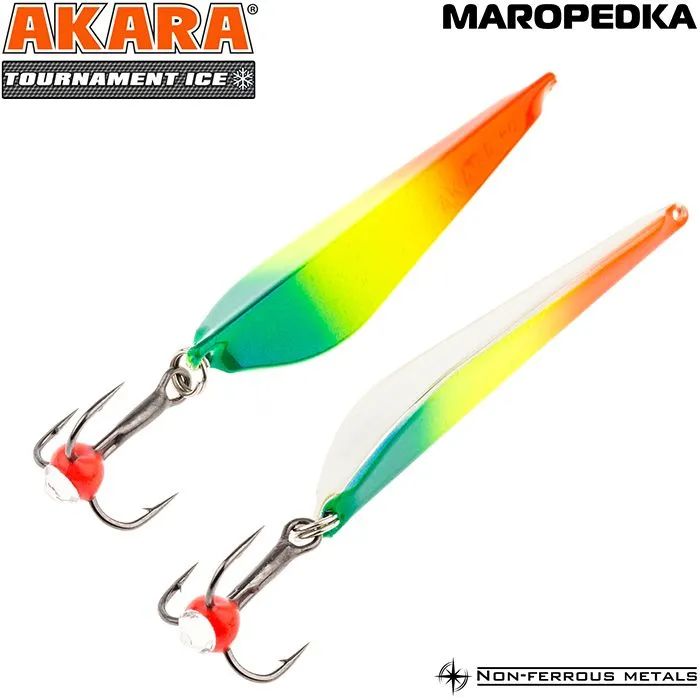 Блесна зимняя Akara Tournament Ice Maropedka 45 6 гр. 86/Sil