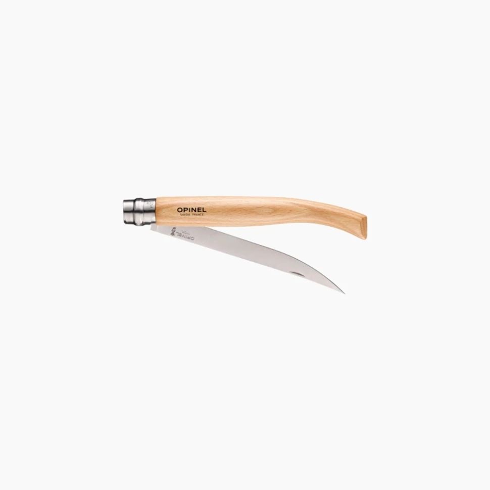Нож Opinel №15 филейный,  нержавеющая сталь,  рукоять из дерева бука