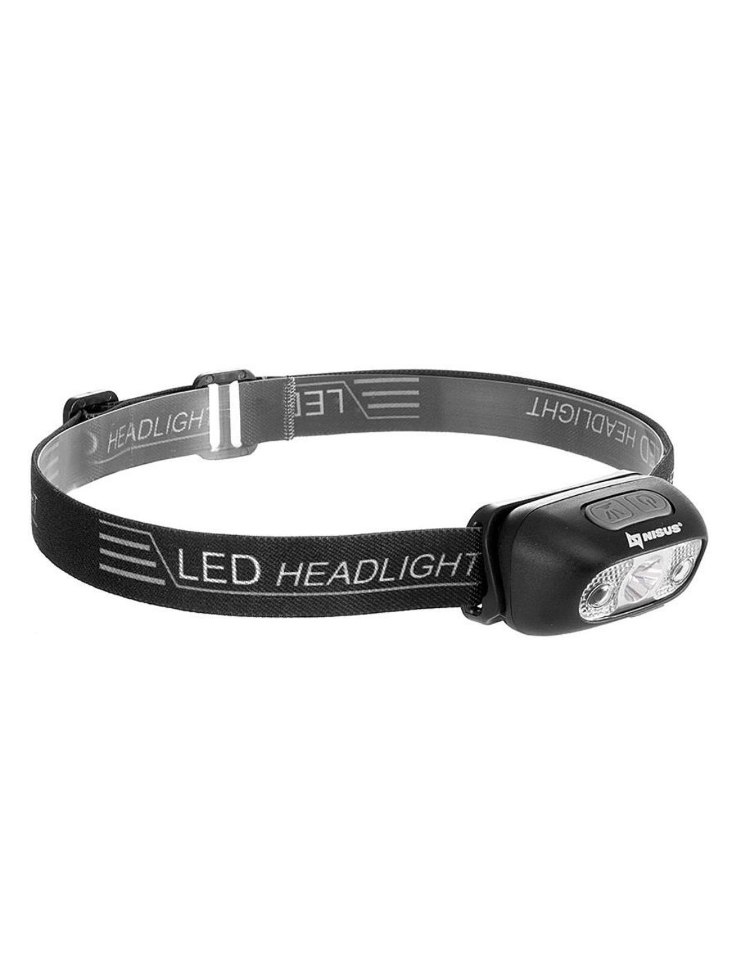 Фонарь налобный 120LM,  IPX4,  USB (N-FN-3008) NISUS