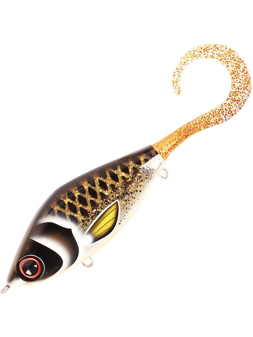 Воблер Джеркбейт Strike Pro Guppie Downsize Sinking,  90 мм,  35, 7 гр,  Загл. 0, 5м.-1, 5м.,  Тонущий,  цвет: TR-008 Spotted Bullhead,  (EG-208B#TR-008)