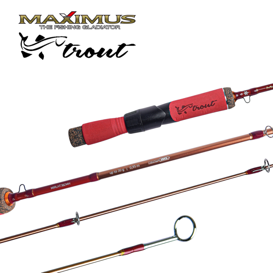 Удочка зимняя Maximus LONG HAND 382M TROUT 0, 95м до 30гр