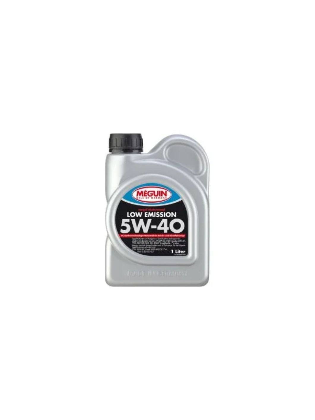 MEGUIN LOW EMISSION 5W40 1л синтетическое моторное масло
