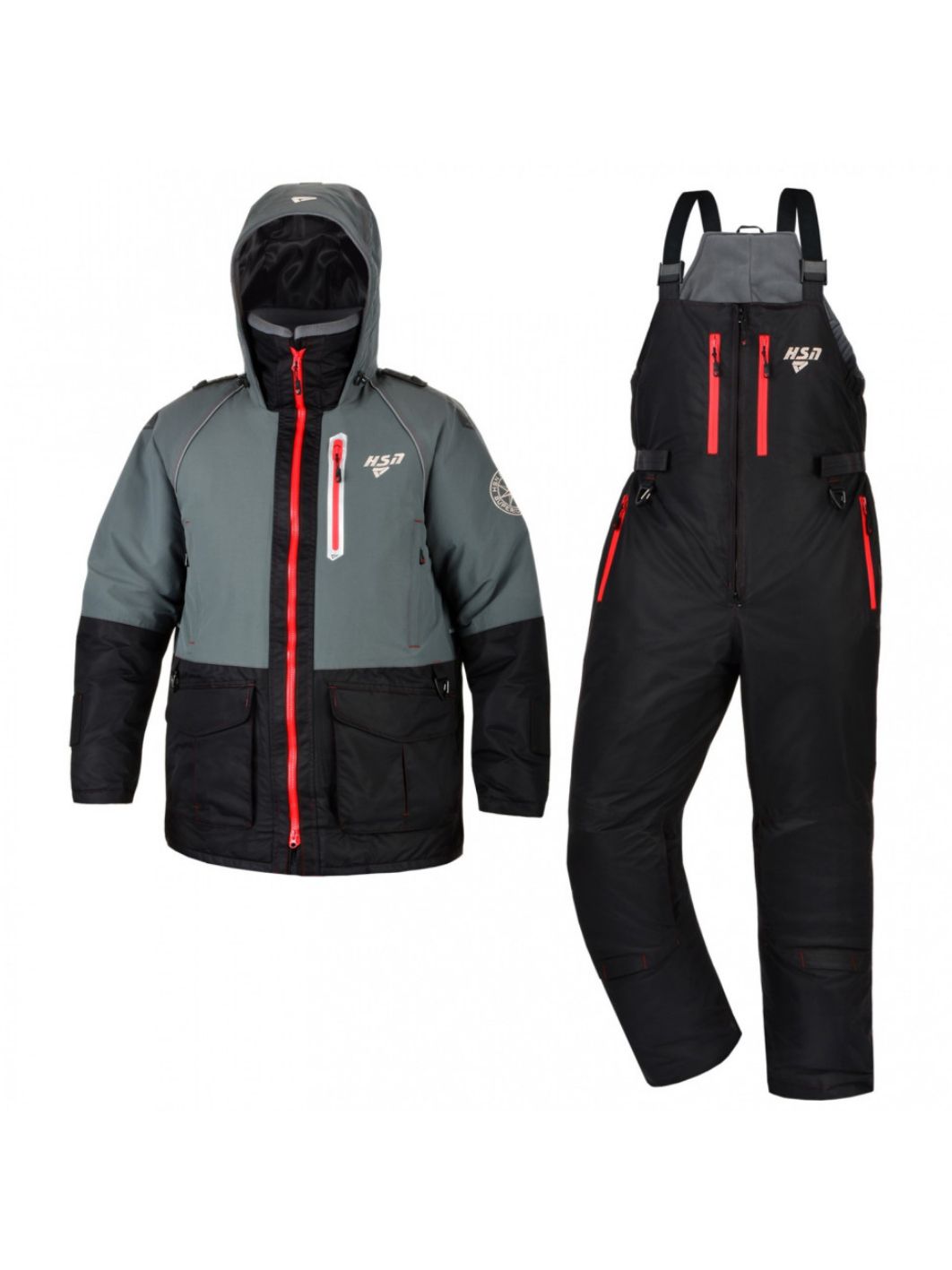 Костюм-поплавок мужской зимний "Rescuer VII comfort",  hardguard,  серый (46-48/182) м