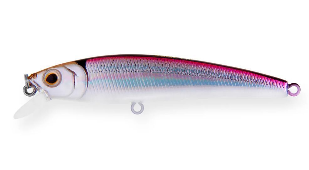 Воблер Минноу Strike Pro Arc Minnow 105SP,  105 мм,  11, 5 гр,  Загл. 0, 6м.-1, 2м.,  Нейтральный,  цвет: A53 Silver Smelt UV,  (JL-092-SP#A53-EP)