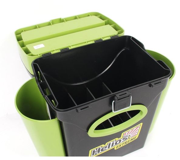 Ящик зимний "FishBox" (10л) зеленый Helios